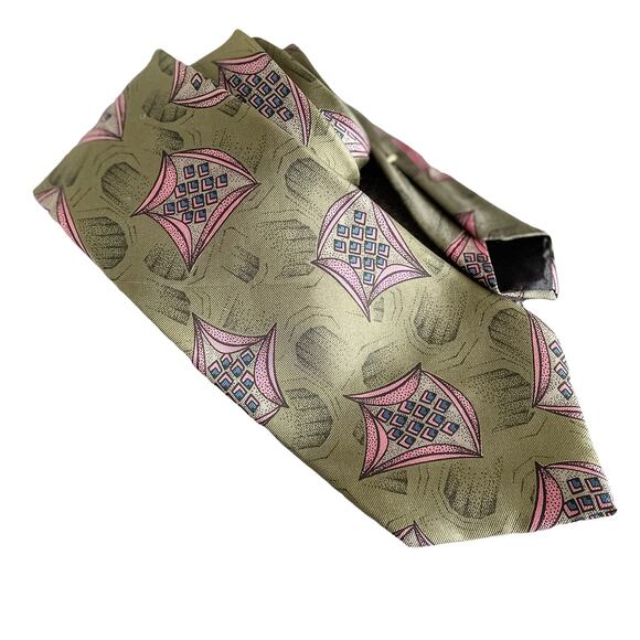 Vintage silk tie - Picture 1 of 6